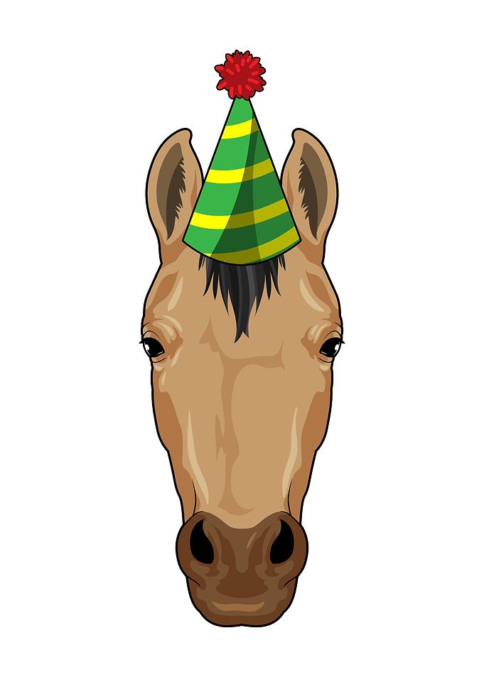Horse Party hat
