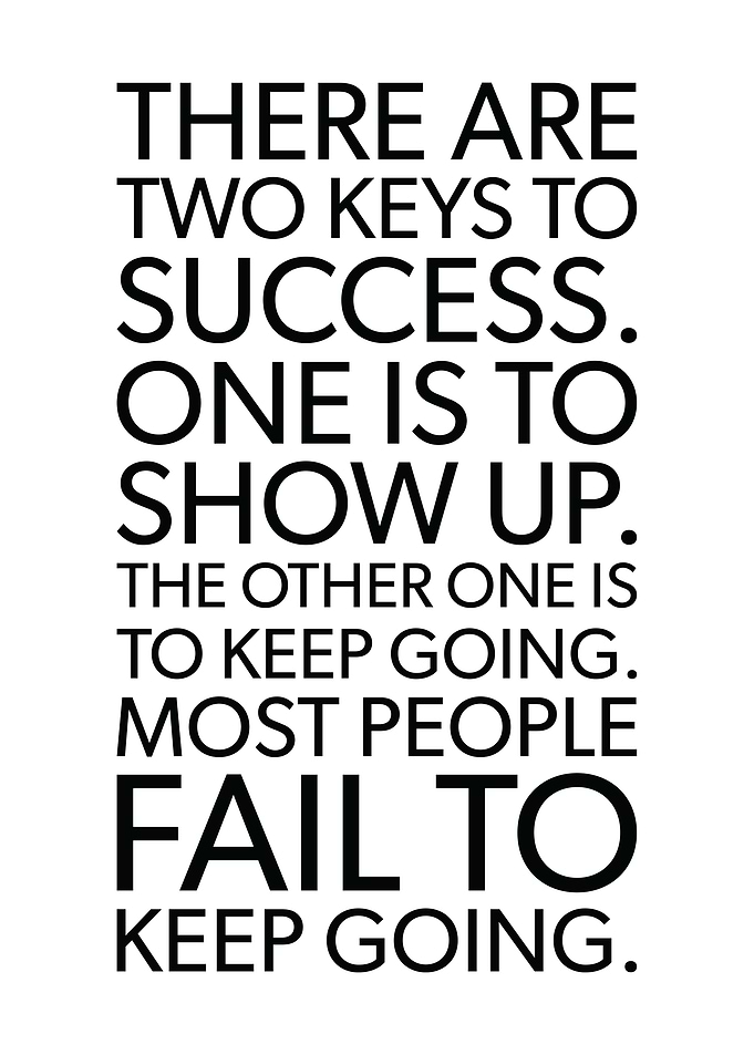 Two Keys To Success