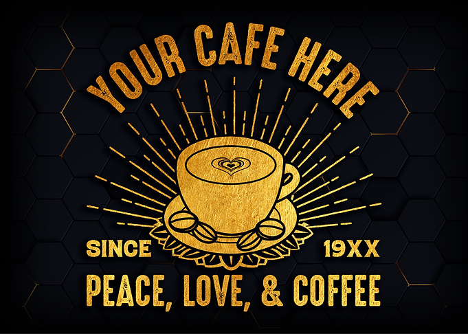Coffee peace love