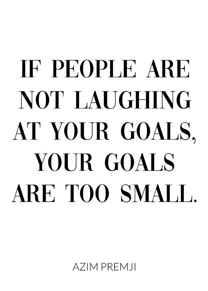 Goals Quote Target Success