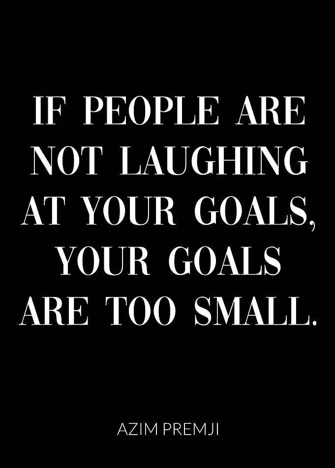 Goals Quote Target Success