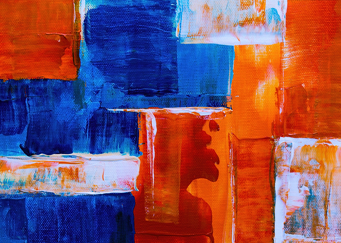 Interlaced color patches