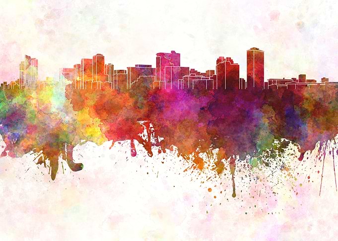Manila skyline