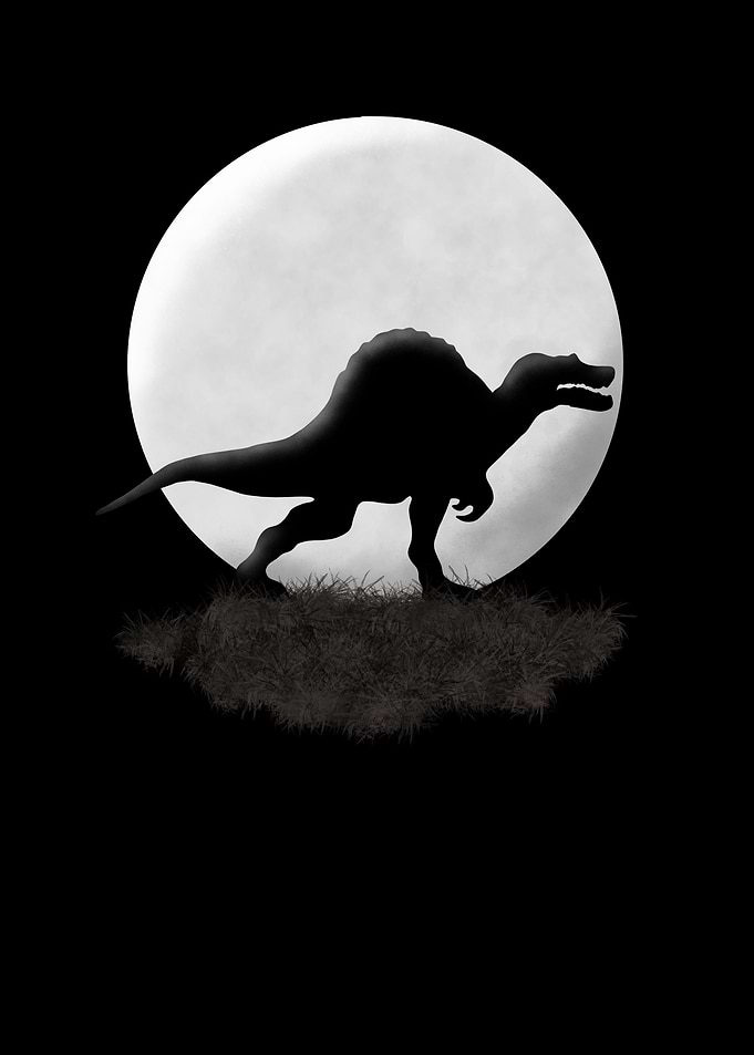 Dinosaurier Fossil Skelett