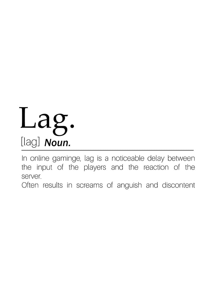 Lag word definition