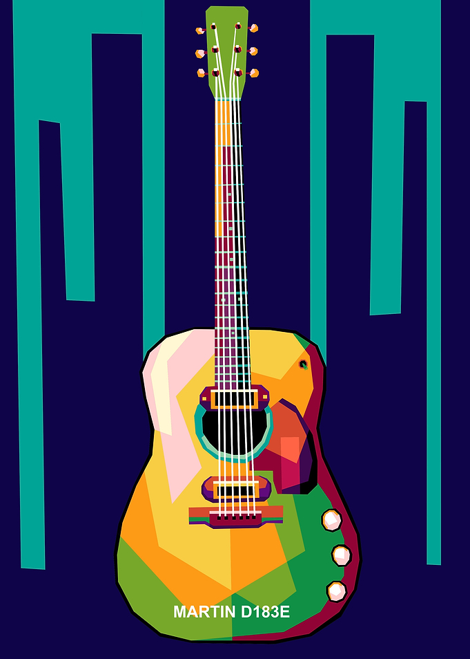 The series Guitar in wpap