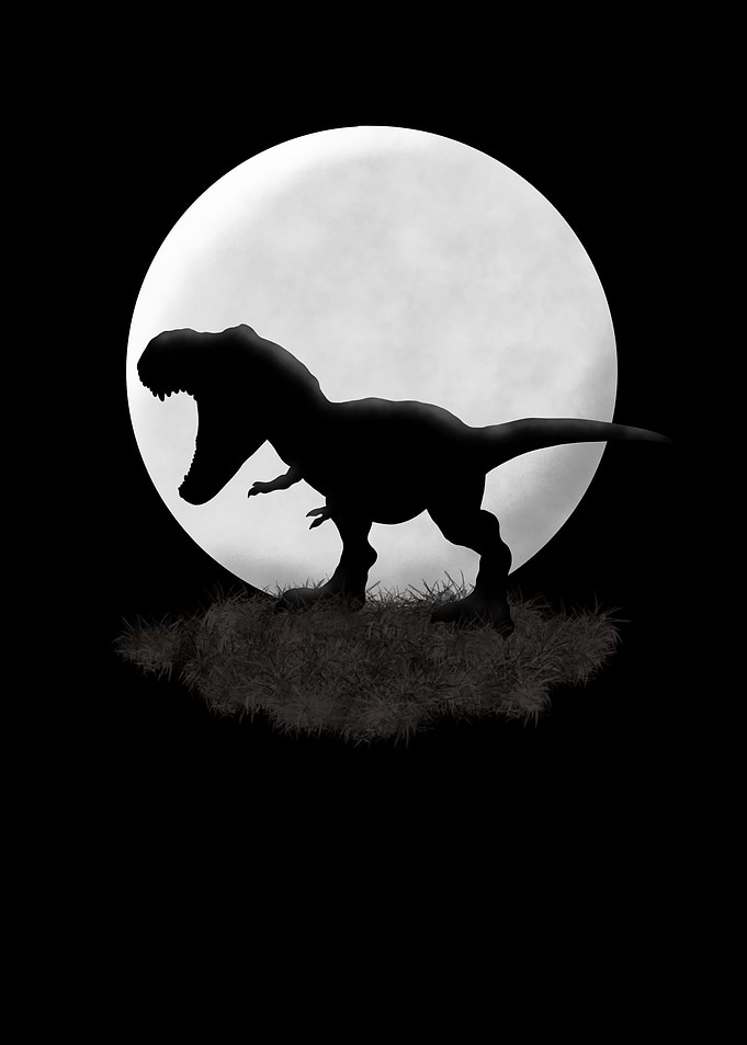 Dinosaurier Fossil Skelett