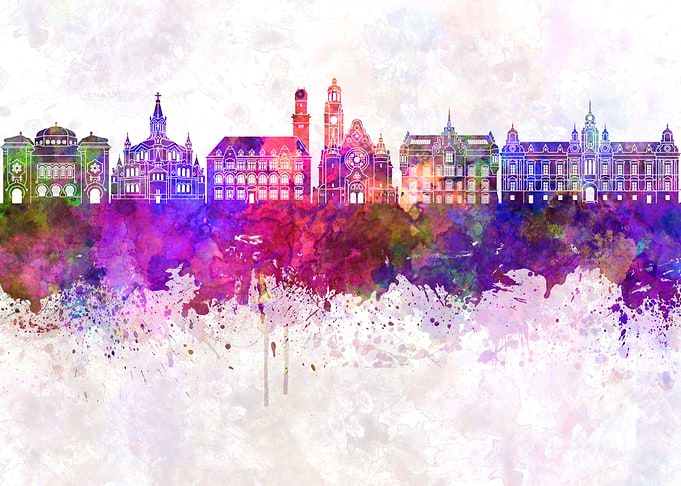 Malmo skyline