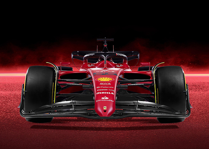 Ferrari F1 75 Race Car