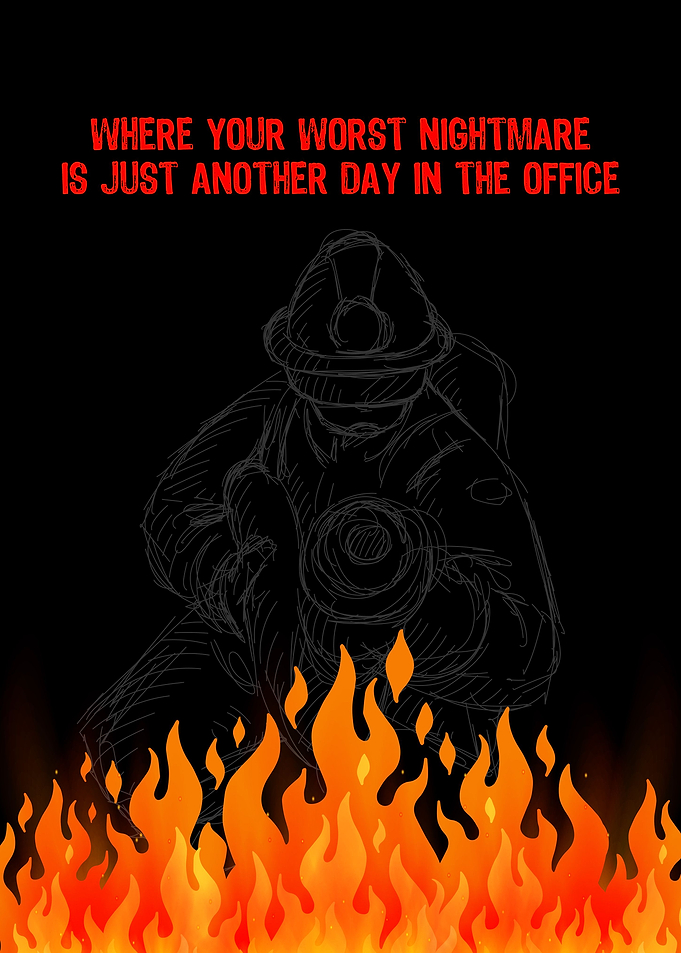 Firefighter Wall Art Decor