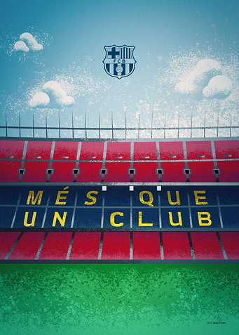 FC Barcelona (Barça) Posters - Officially licensed merchandise ...