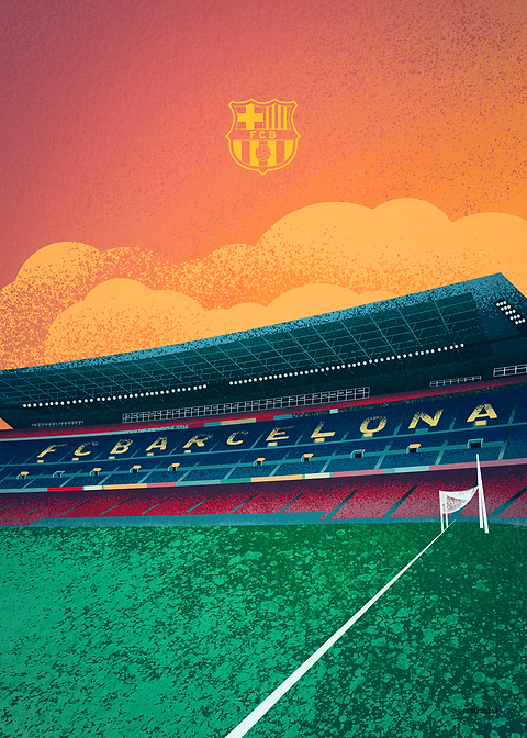 FC Barcelona (Barça) Posters - Officially licensed merchandise ...