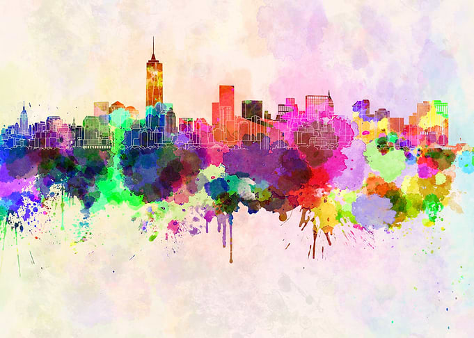 Manhattan skyline