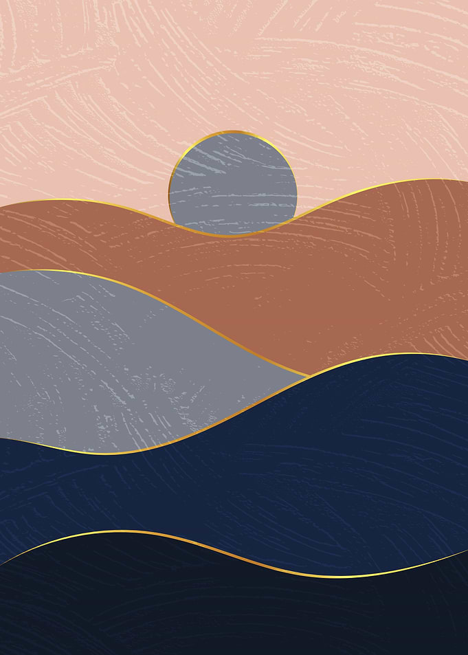 Modern Boho Abstract