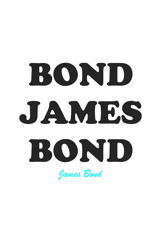 James Bond Quotes