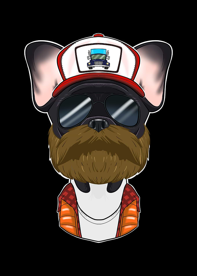 Trucker French Bulldog