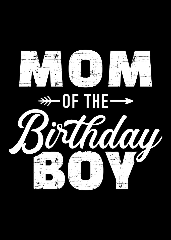 Mom of the birthday boy
