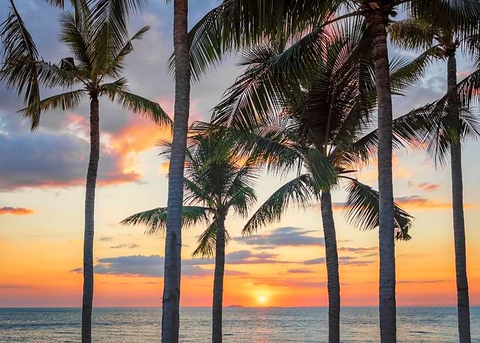 Sunset On The Beach