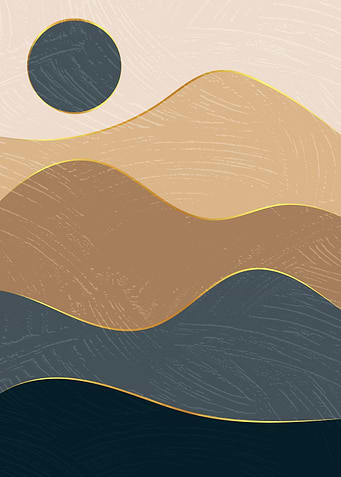 Modern Boho Abstract