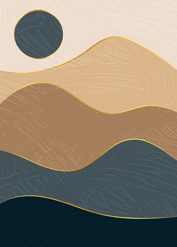 Modern Boho Abstract