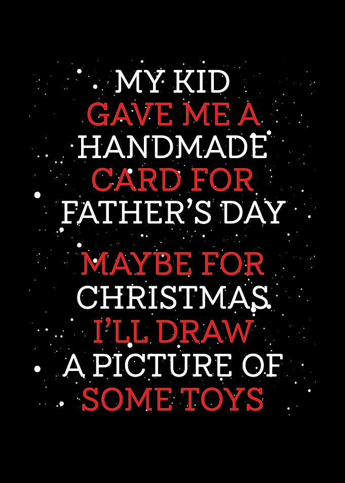 Card for fathers day