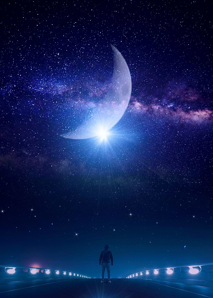 Human meet Moon