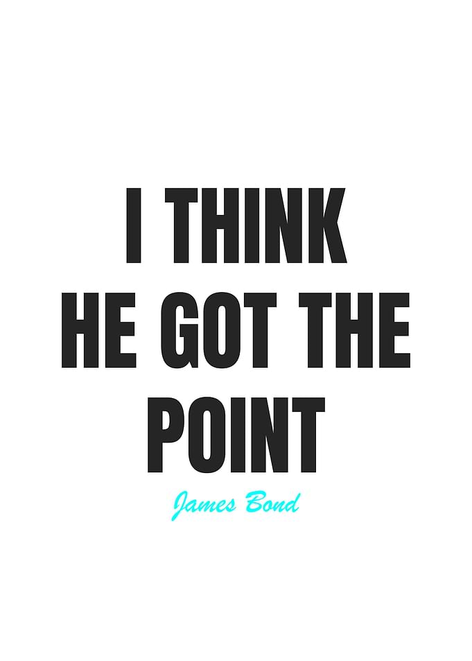 James Bond Quotes