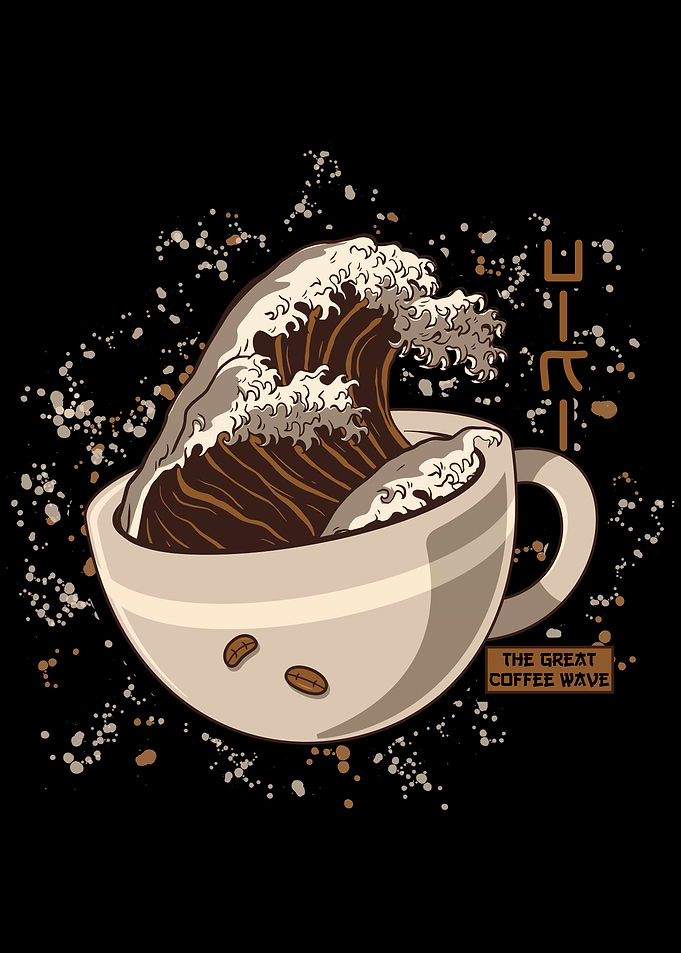 Great Wave Kanagawa Coffee