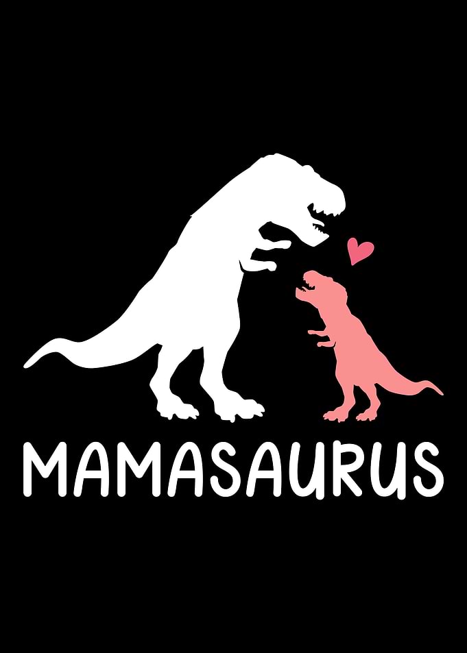Mamasaurus mom and baby di