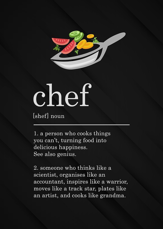 Funny Chef Definition Cook