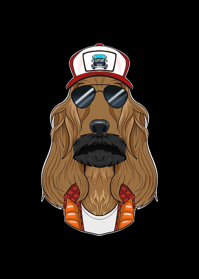Trucker Cocker Spaniel