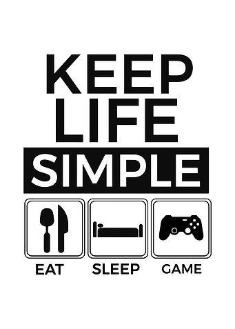 Eat Sleep Gaming