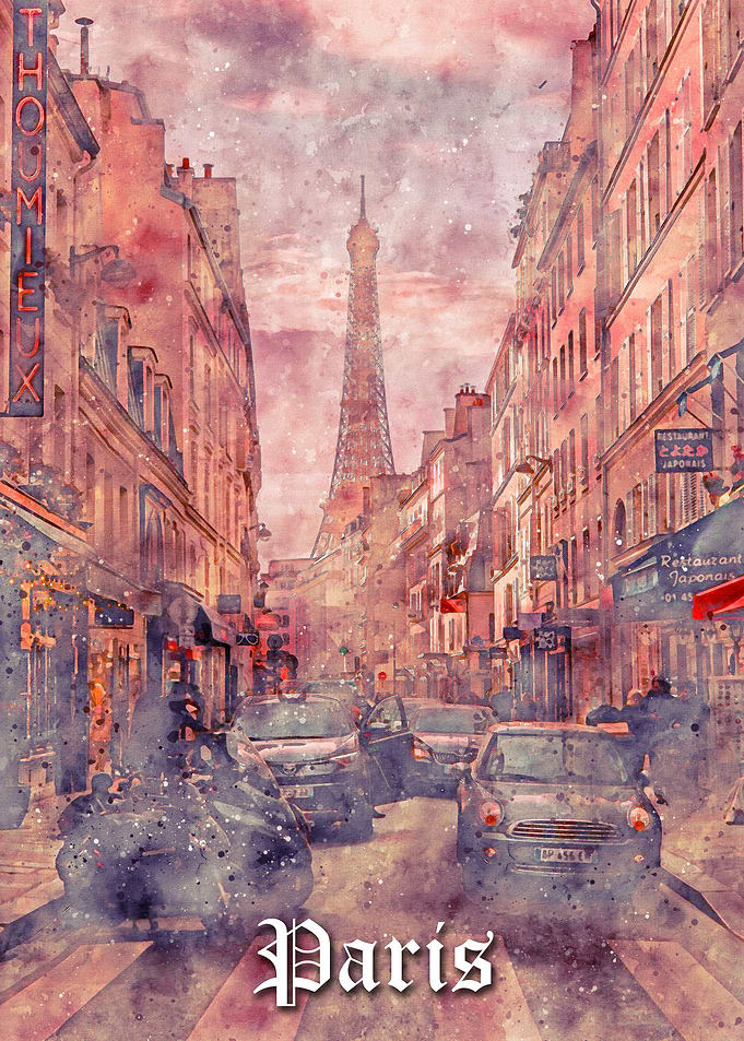 The Paris Watercolor