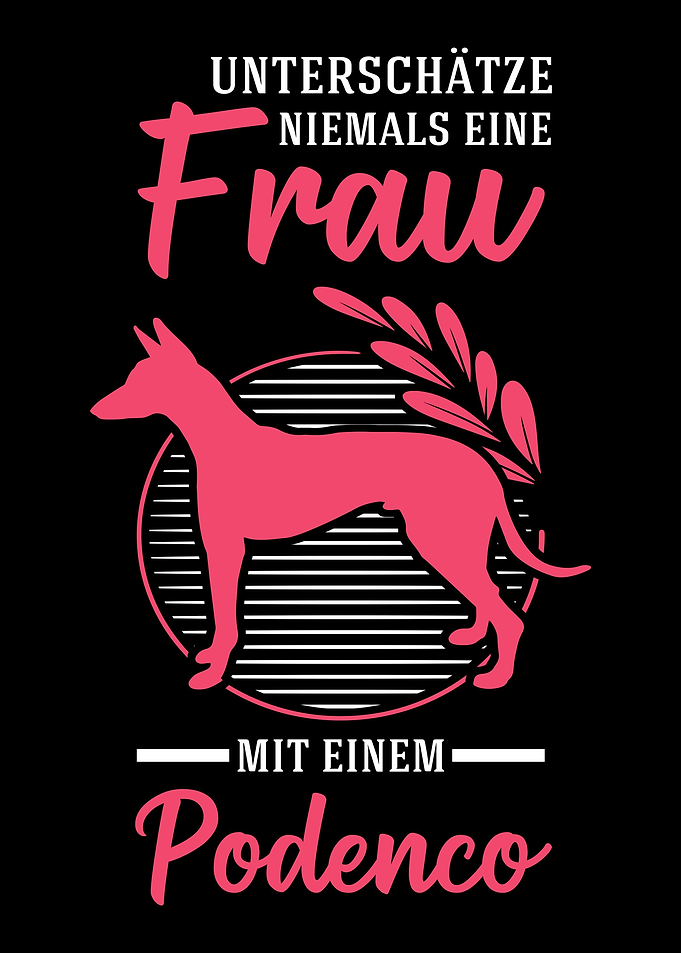 Podenco Frau Spanischer Wi