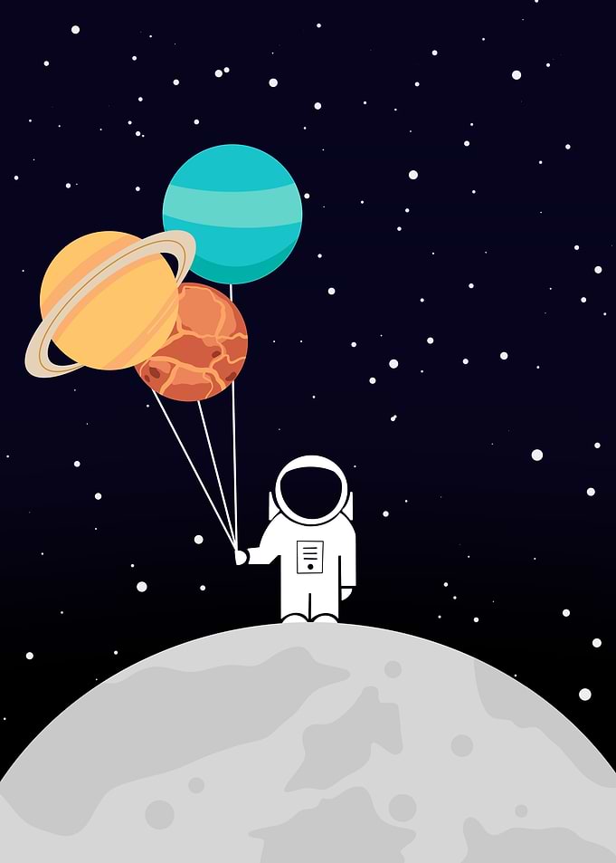 Astronaut balloon