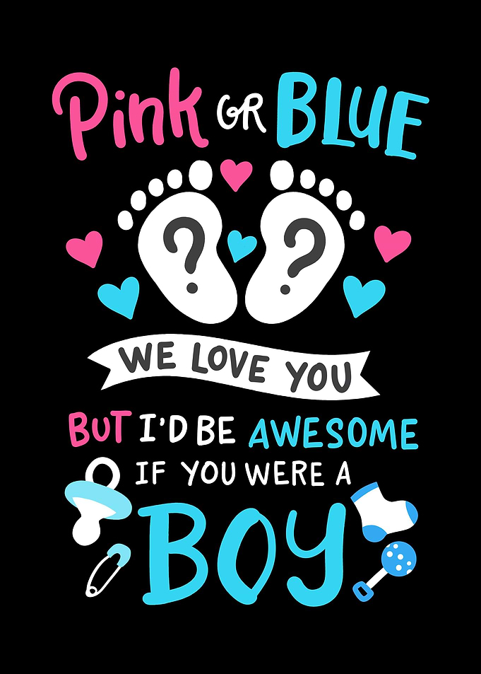 Gender Reveal Pink or Blue