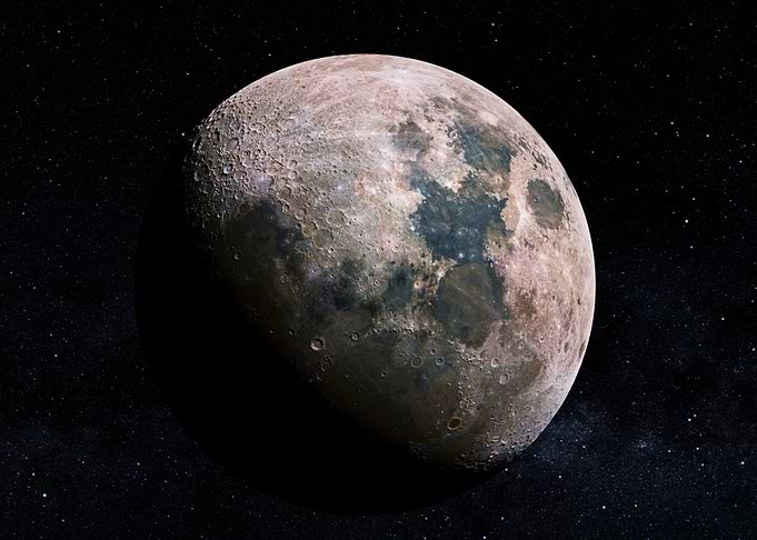 Space Moon Planet Galaxy