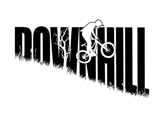 Downhill Mountain Bike MTB
