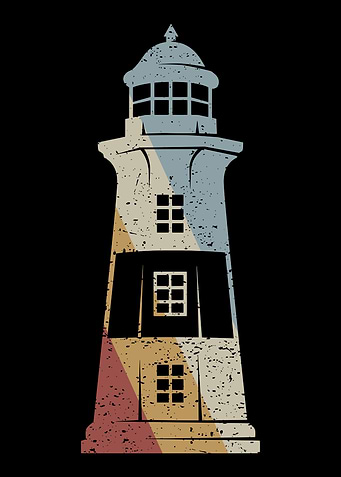 Lighthouse Retro Vintage