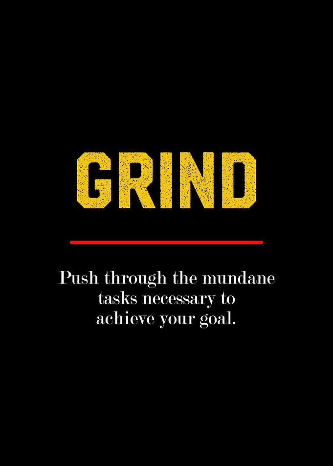 grind text art