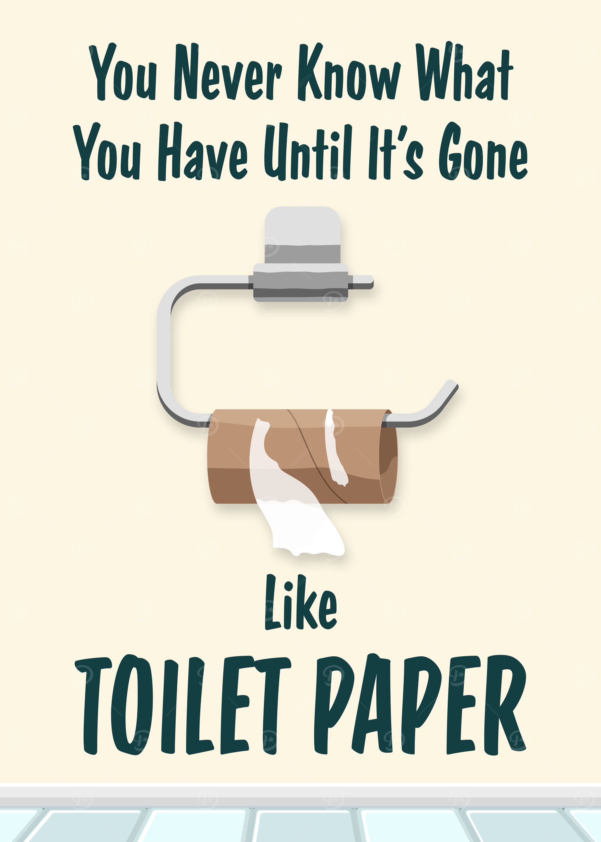 Funny Toilet Paper Gone