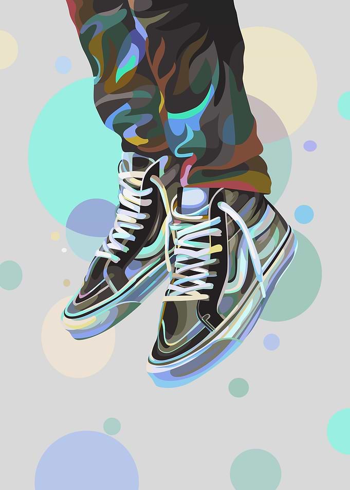 shoe illustration