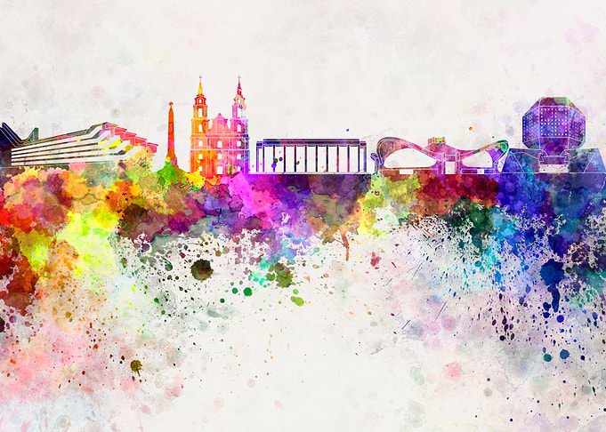 Minsk skyline