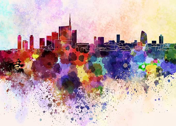 Milan skyline