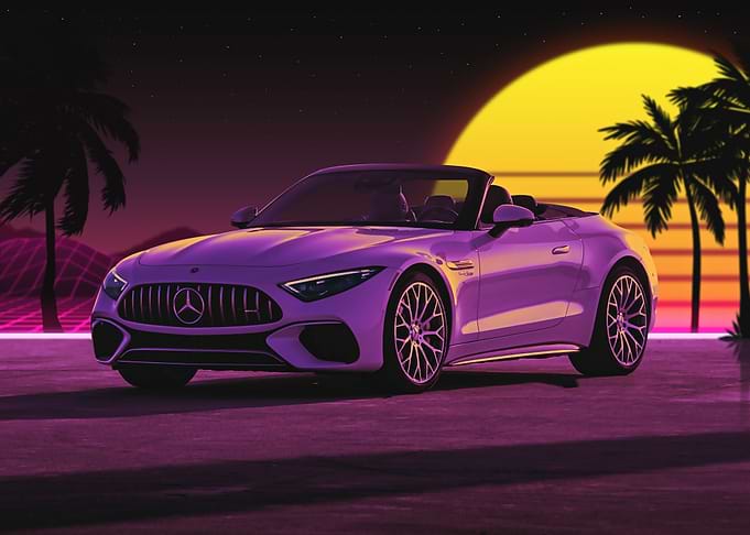 Mercedes SL55 AMG