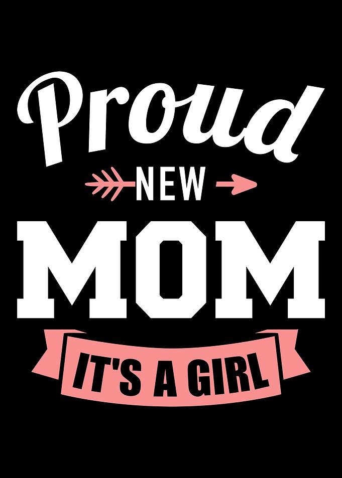 Proud new mom its a girl