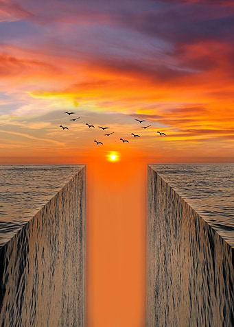 Amazing sunset