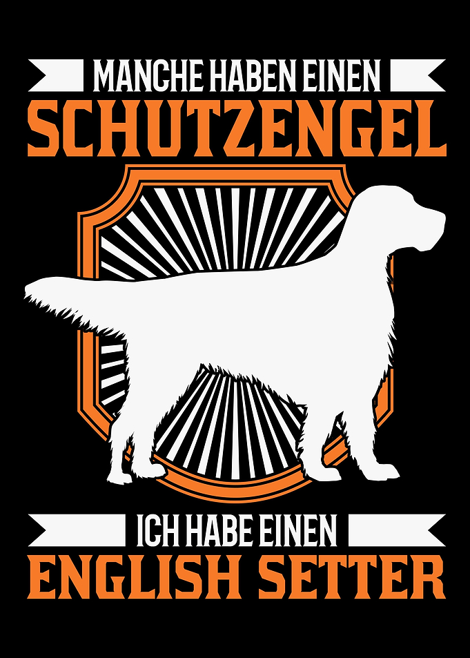 English Setter Schutzengel