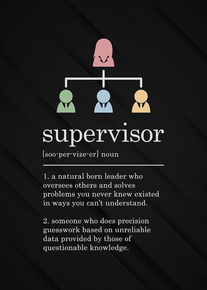 Supervisor Definition Girl