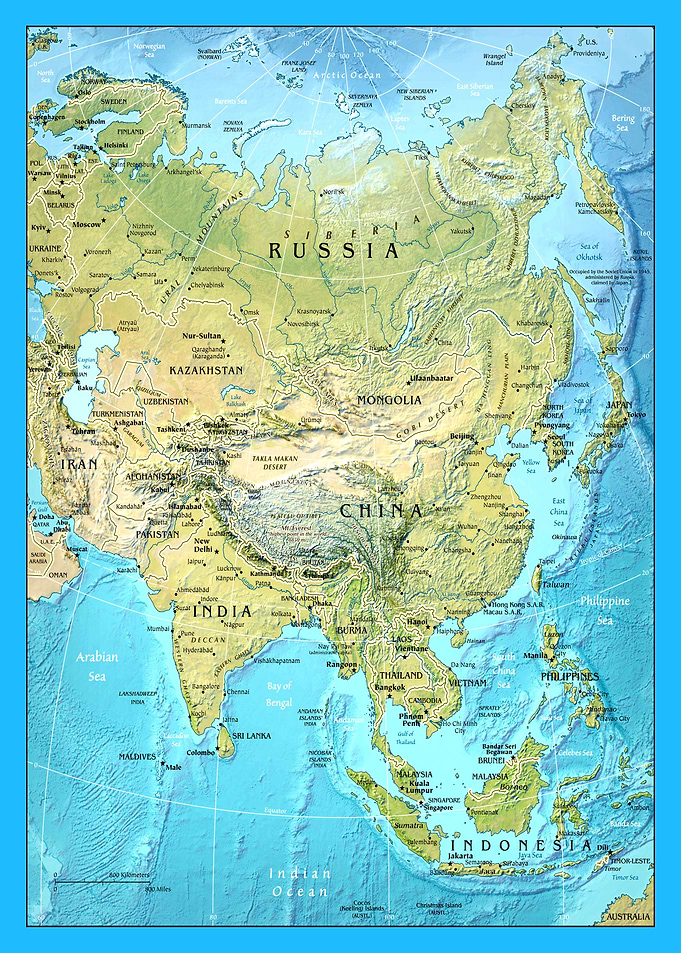 Asia Map